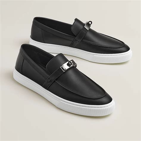 hermes sneakers black|hermes slip on sneakers.